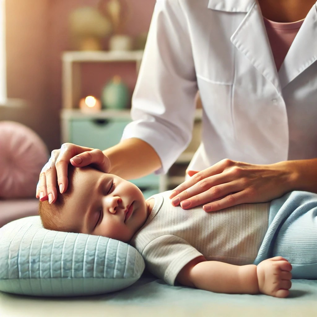 Séance de Somatopathie : Soin Doux pour Apaiser Bébé