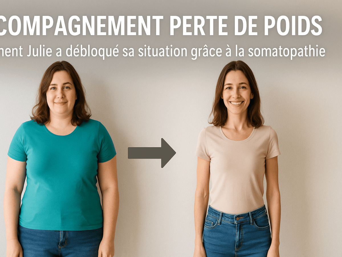 Accompagnement perte de poids : découvrez l&rsquo;approche naturelle par la&nbsp;somatopathie
