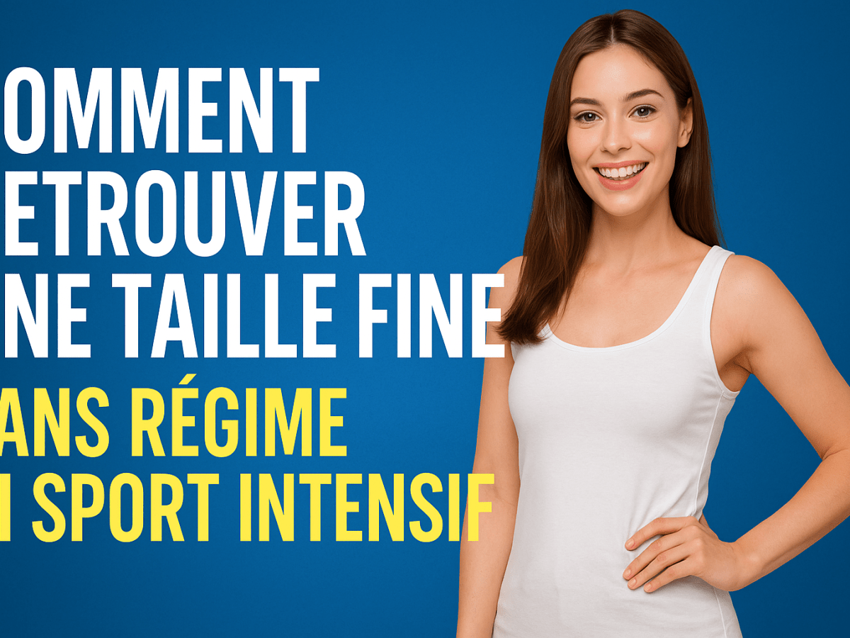 Comment retrouver une taille fine sans effort&nbsp;intense