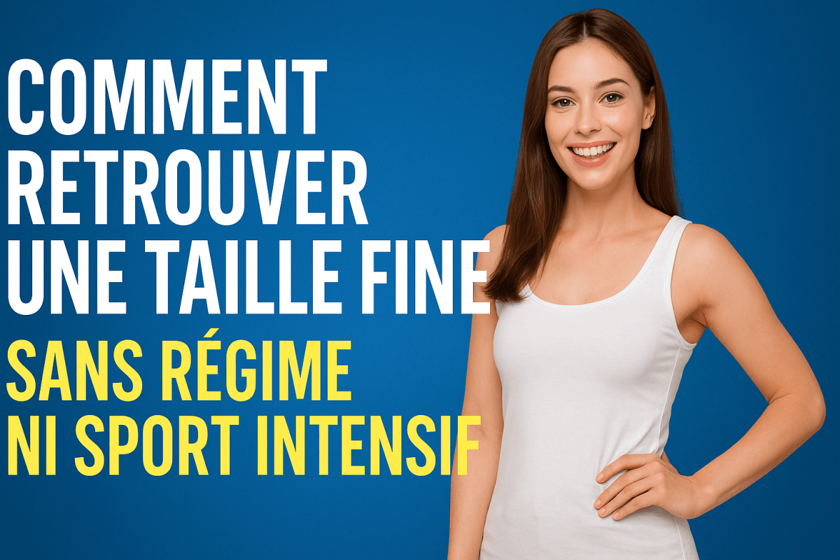 Comment retrouver une taille fine sans effort&nbsp;intense